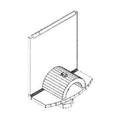 Verschlusskappe für C-Profil 30x35mm verzinkt