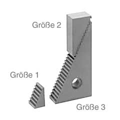 Spannunterlagen Gr.2/39-107mm Stufenhöhe für Treppenspanneisen
