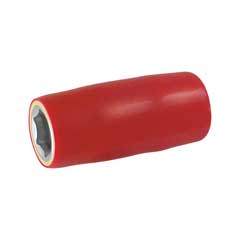 Stecknuss 6-Kant 1/2" 30x57mm 1000 V CV-Stahl,2-Schicht-isoliert,Stückgeprüft