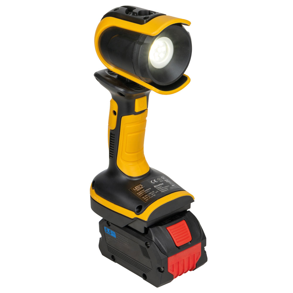 LED Akku-Handleuchte Multimark 500lm 18V 5W passt zu MakitaBoschDewaltMilwCAS