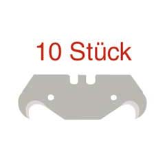 10 Stück Hakenklinge spezial Trapezform extrascharf,0,63mm stark