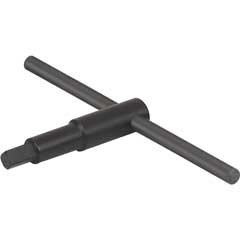 4-Kant-Einsteckschlüssel 8mm DIN 905 Schaft und Drehstift gehärtet,brüniert