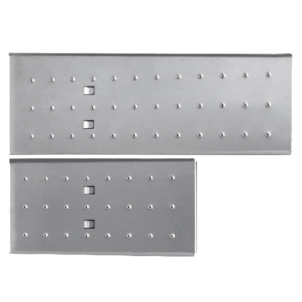 Nachrüst-Set Plattform zu Art.8516-081 2 Stahlplatten 142x28cm,max.150kg Belast