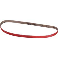 Keramikschleifband 12x480mm K40 XK870X hoher Abtrag,mit kühlem Schliff