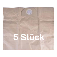 5 Stück Papier-Staubsack für 30 Liter Inox Saug-Drilling Art.Nr.4278-020