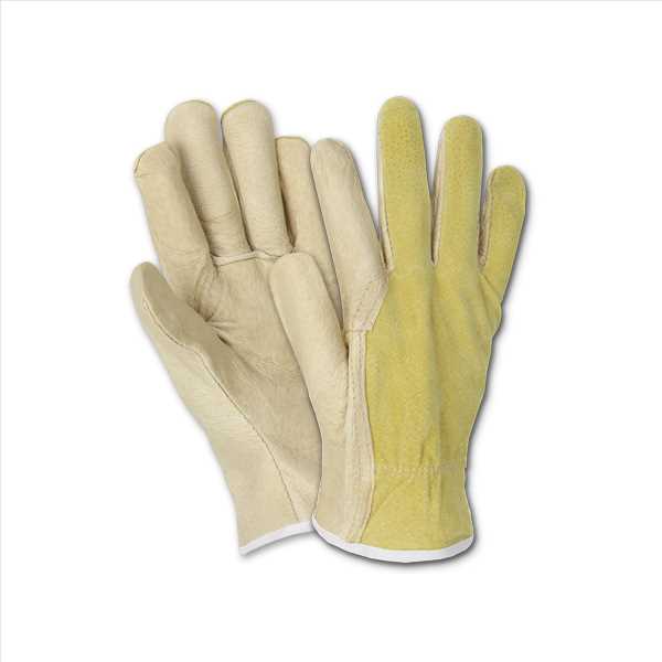 Lederhandschuh COMBI-PIG, Gr.10 Volllederausführung, ungefüttert