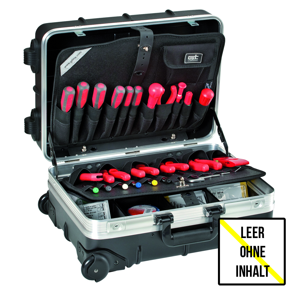 Vario-Kompakt Mobil-Rollkoffer,ABS 445x315x223mm,2 Paneele,Teleskopgriff