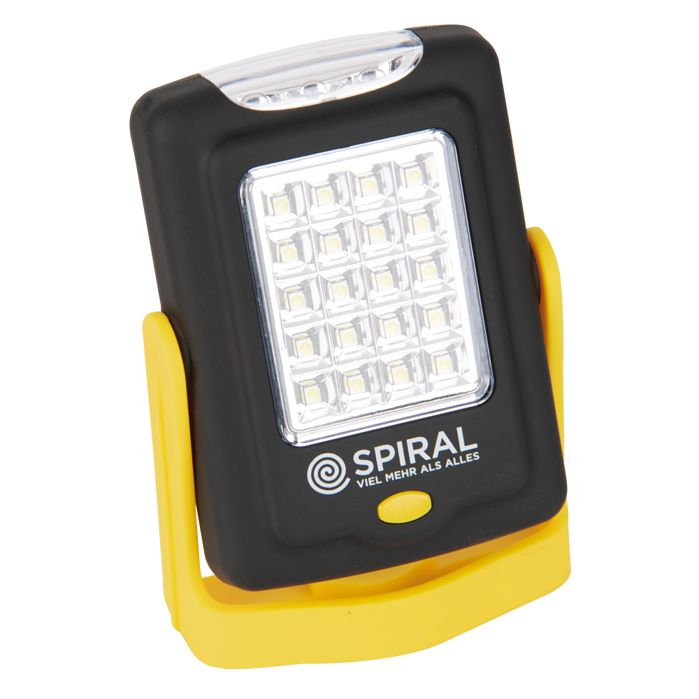 Handleuchte POCKET-LED 120lm 7000K 20+3 LED IP20 Magnetbügel inkl.Batterien