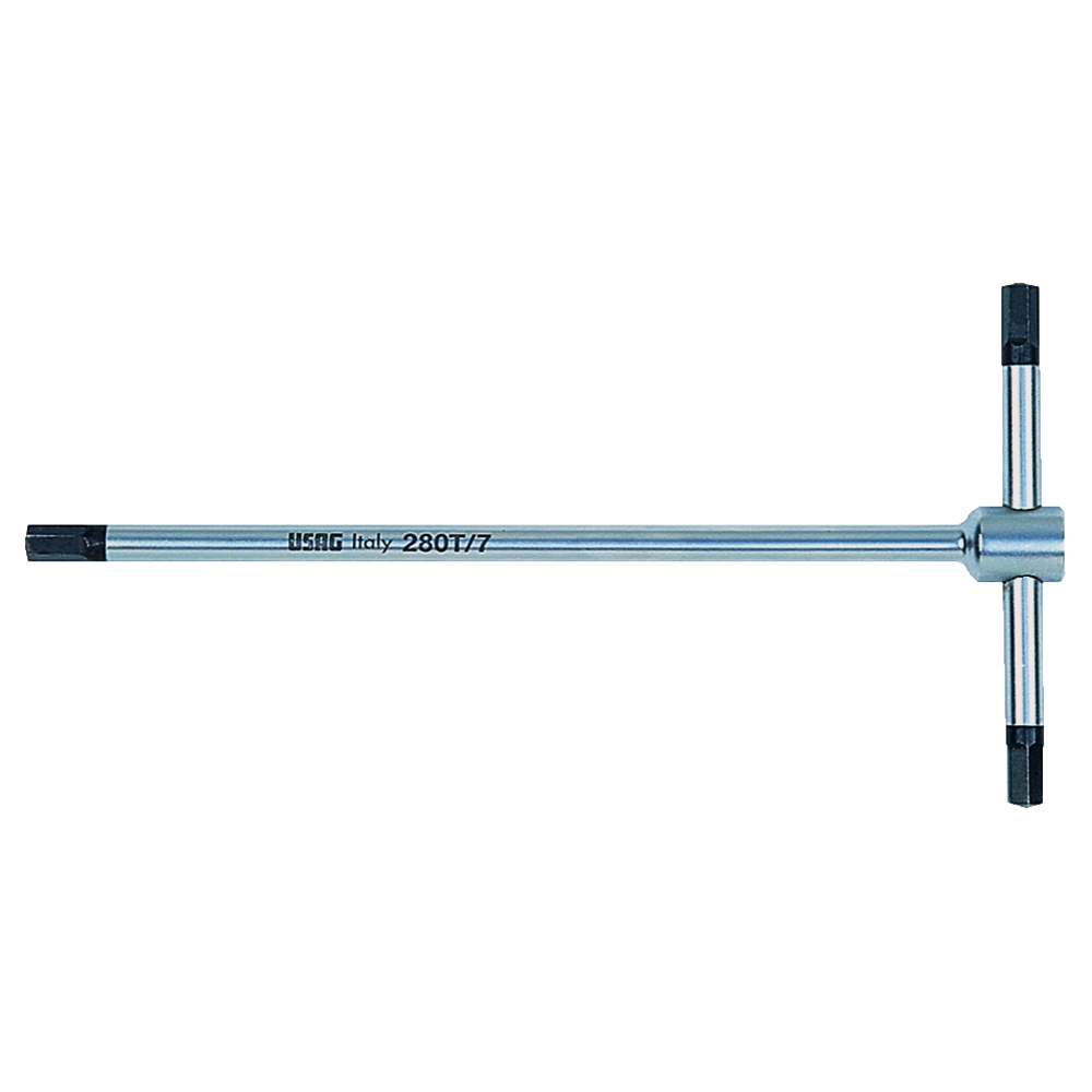 6-kant-T-Griff-Schlüssel-Satz 2-14mm 14-teilig,U280T/Se,Vanadium-USAG-Extra