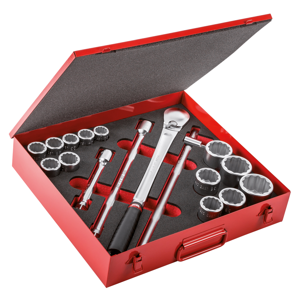 Stecknusskassette U612 3/4"PB 7/8-1 7/8" Vanadium-USAG-Extra