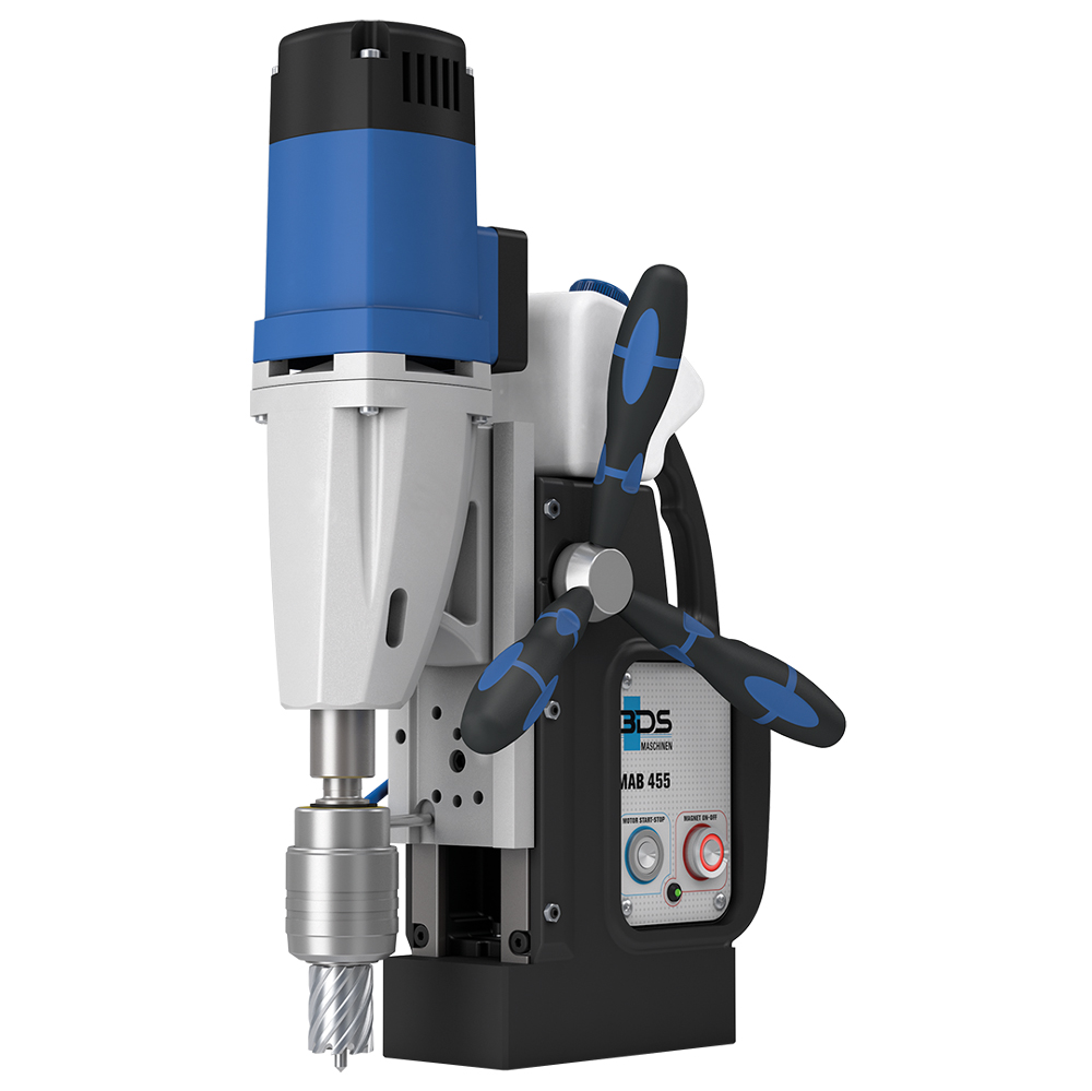 Magnet-Kernbohrmaschine MAB455SB Hub 160mm,SwivelBase,2 Getriebestufen