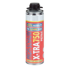 PU-Pistolenschaum grau 1K 500ml Baustoffklasse B3,besonders handlich