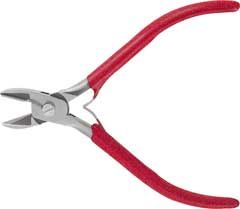 Elektronik-Halteseitenschneider 115mm ölgehärtet,durchgestecktes Gewerbe