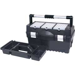 Werkzeugkoffer Formula S 600 Alu 574x271x278mm,stabiler Alu-Griff