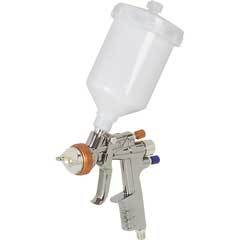 Spritzpistole HPS-Niederdruck,für alle Lacke,Farb-und Luftmengenregulierung
