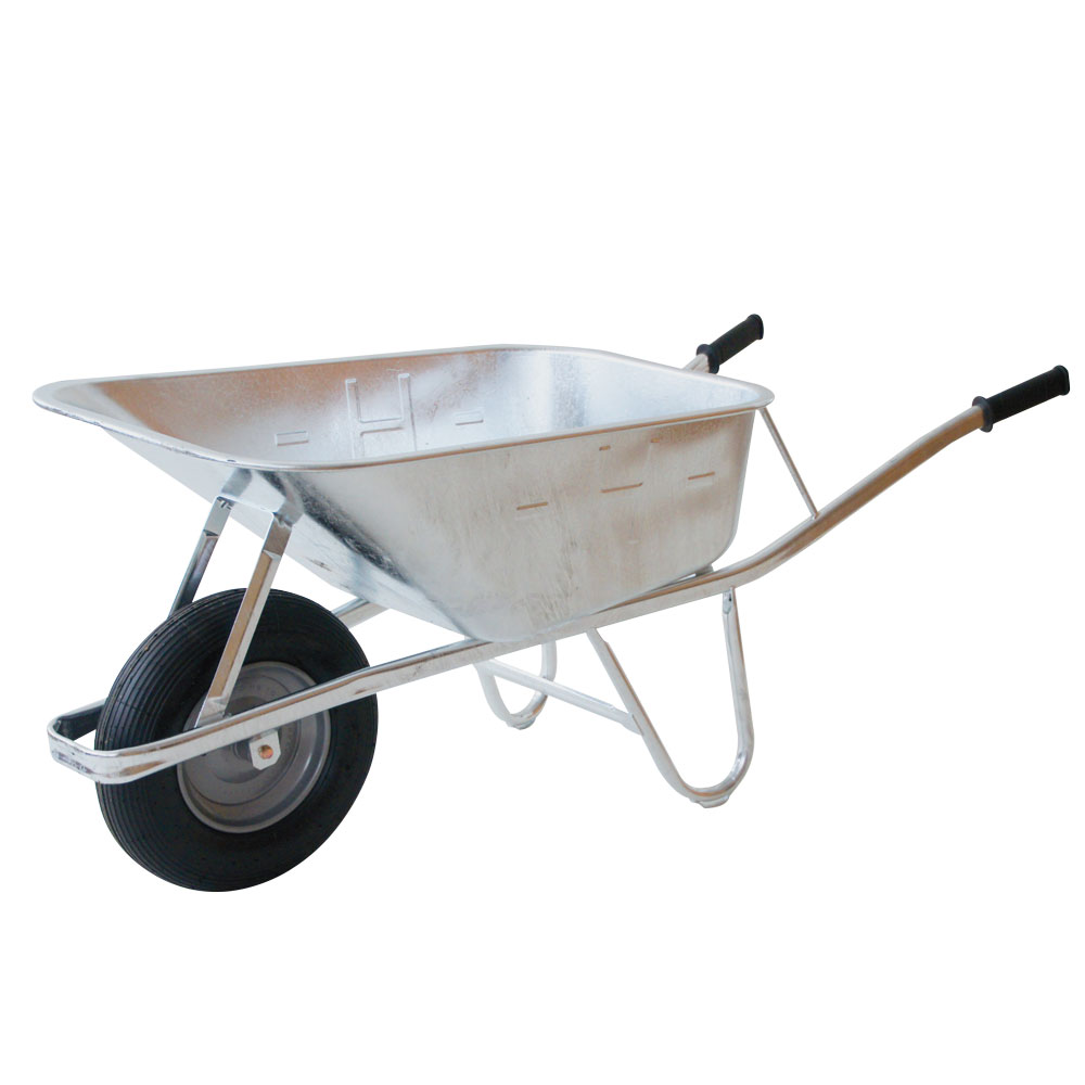 Schiebetruhe AustroBau SEPP 100l,250kg belastbar,feuerverzinkt,Luftrad