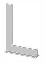 Schlosser-Anschlagwinkel Stahl 100x70 Messflächen geschliffen