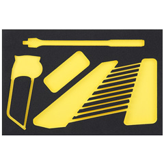 Schubladen-Modul 5 LEER Ringschlüssel 3/3 PermaPor 495x330x35mm