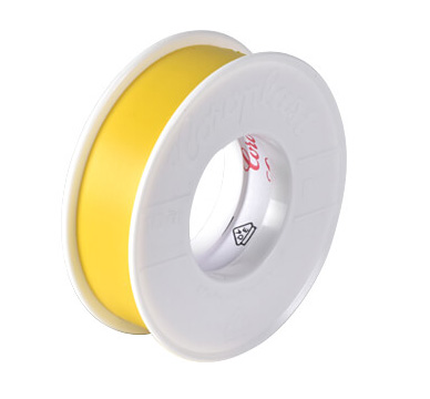 Isolierband COROPLAST "GELB" 15mm x 0,10mm x 10m VDE,ÖVE,DIN,EN Prüfz