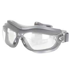 Vollsichtschutzbrille POLY-1 klar, grau EN 166 UV-Schutz