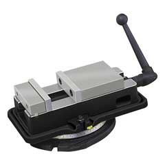 Niederzug-Maschinen-Schraubstock 150mm Backenbreite,speziell für Fräsarbeiten