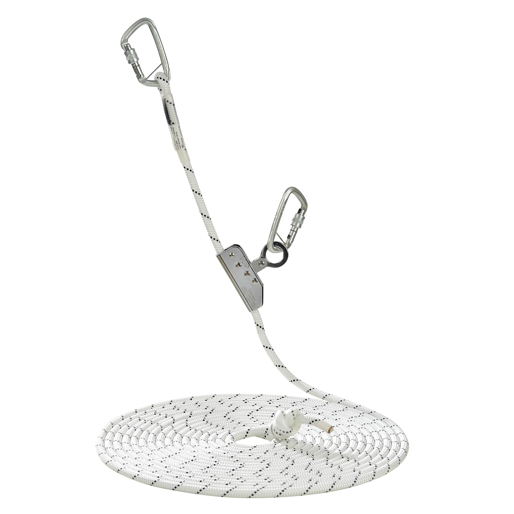 Seilkürzer GRIP11 mitlaufend auf 10m Kernmantel-Sicherheitsseil Ø11mm