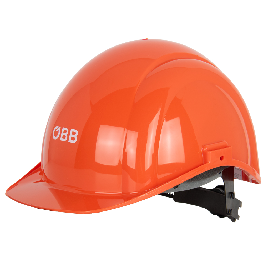 Schutzhelm orange m.Drehverschluss 6-Punkt-Innnausstattung,51-64cm verstell