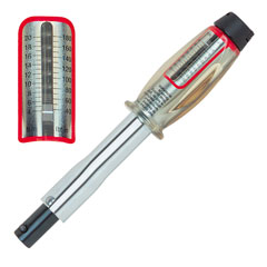 Aufsteck-Drehmomentschlüssel Sl0/TH NORBAR,ohne Einsatz,4-20 Nm