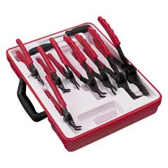 Kombi-Seegerzangen-Set USA 10-teilig innen und außen,in Ordnungsbox