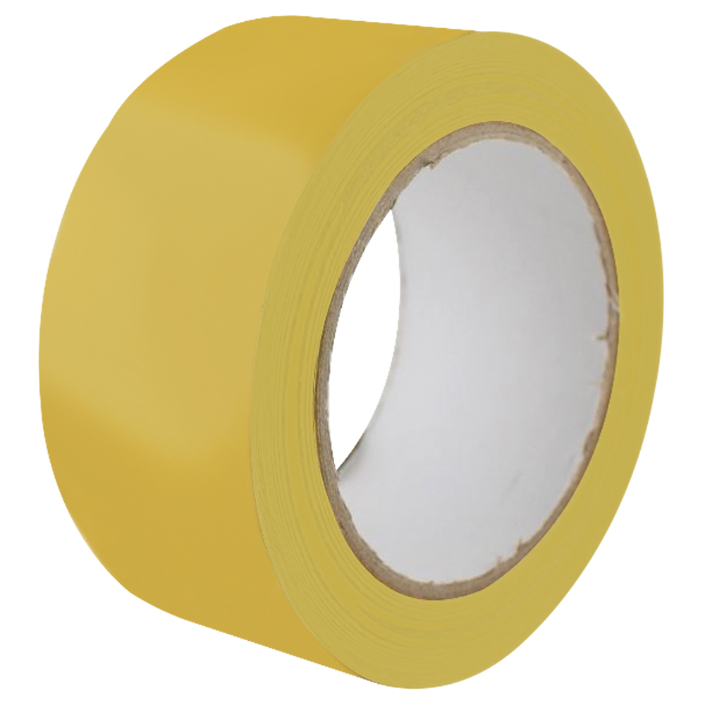 PVC-Bodenmarkierungsband, gelb 50mmx33m, für Lager-/Industriehallen