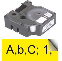 Band Nylon gelb 12mmx3,5m flexibel UV-beständig,für Kabel und Verteiler