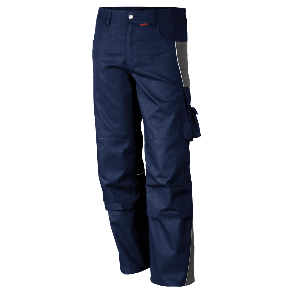 Bundhose PRO, marine/grau, Gr. 54 245g/m², 65% PES, 35% BW