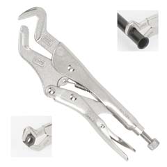 Muttern+Bolzen+Rohr-Gripzange 5-30mm 230mm lang,Chrom-Vanadium