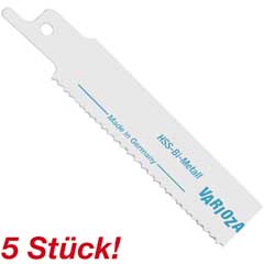 5 Stück Bi-Variosägeblatt 150-10/14Z Variozahn,Holz und Metall,3-100/3-12