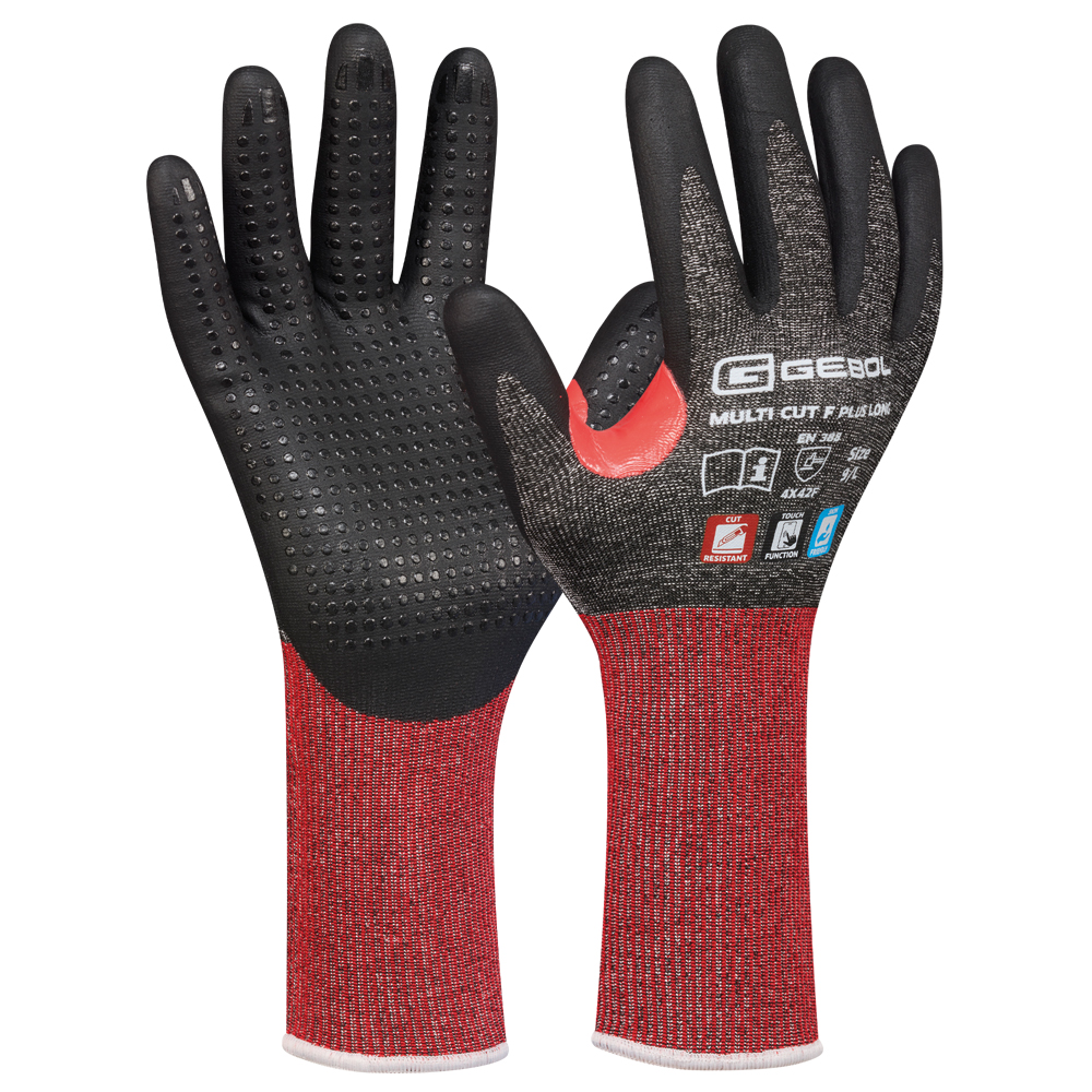 Schnittschutzhands. MultiCut F lang Gr12 EN 388 4.X.4.2.F CE Cat.II, Ökotex100