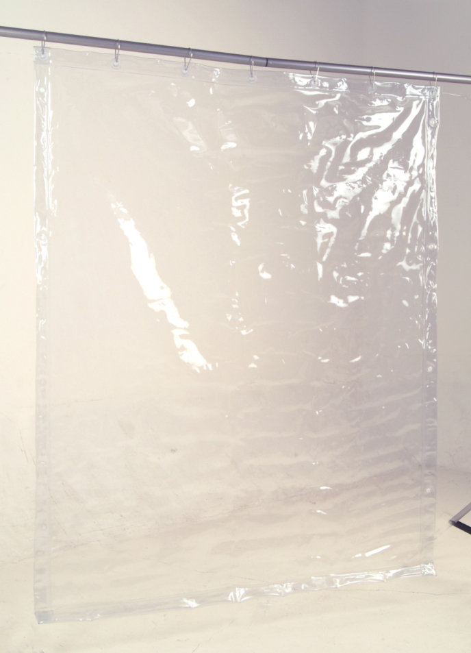 Schleifvorhang klar 3000x1400mm transparent