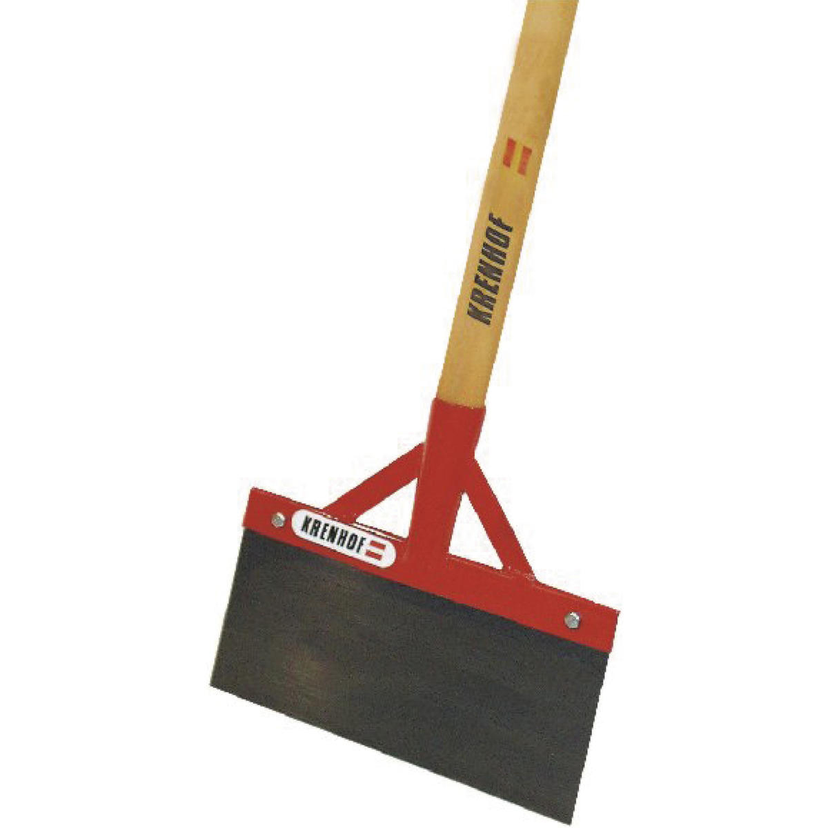 Stoß-Scharre mit Strebe 500x1,2mm Wechselblatt und Stiel