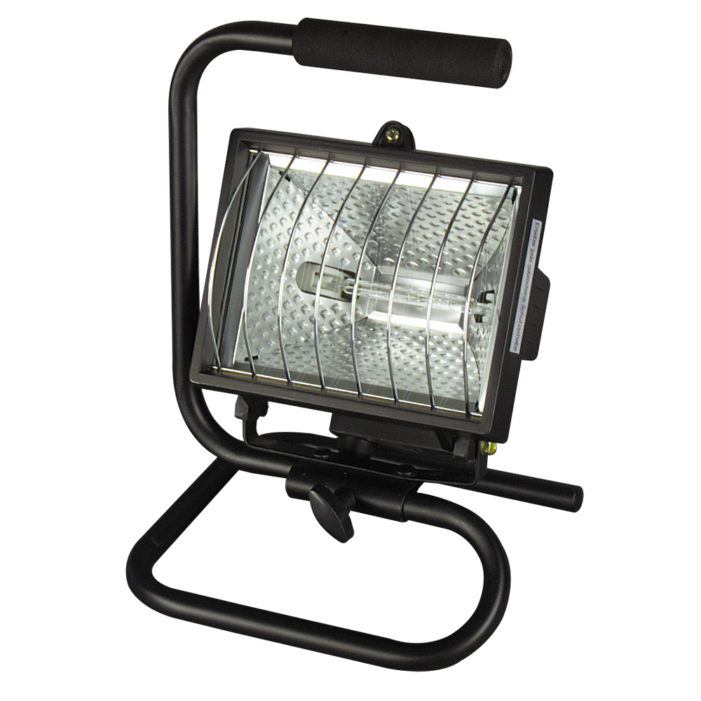 Flutlicht-Strahlerset 500Watt,75° schwenkbar