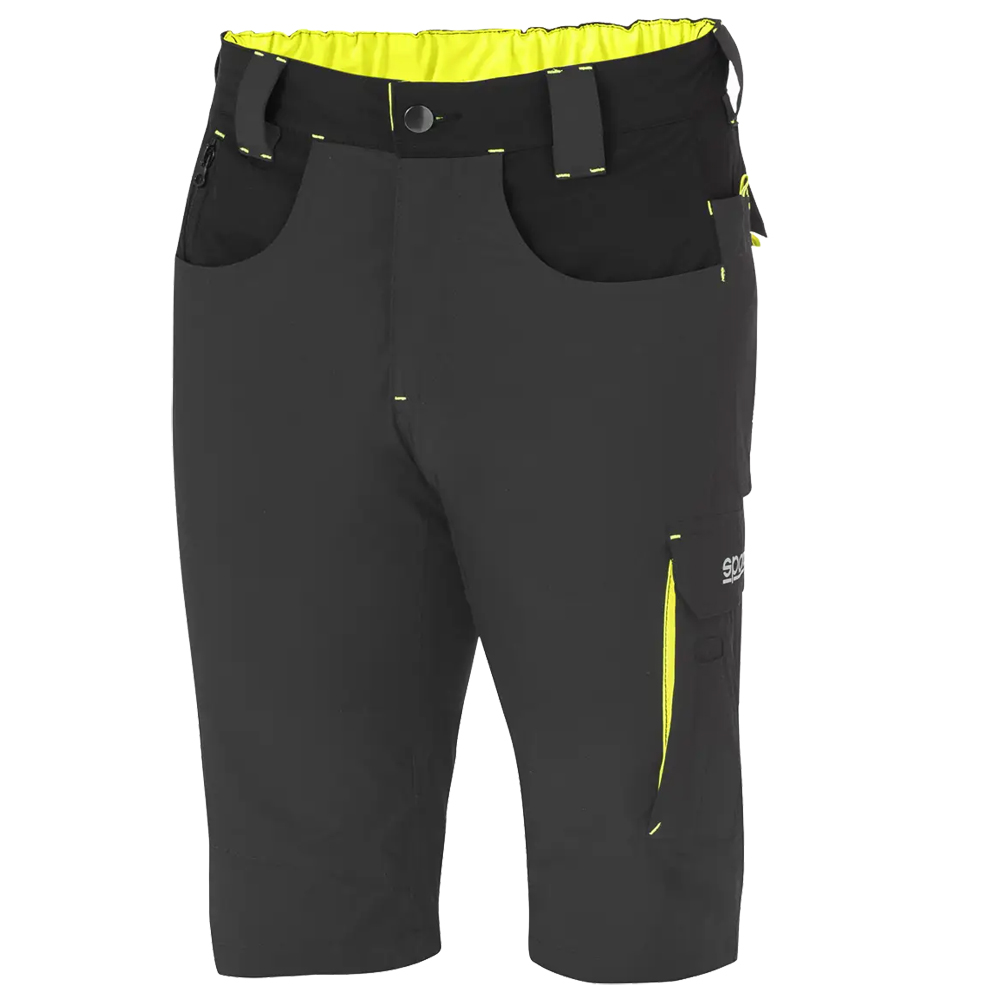 SPARCO Short Light Größe 2XL grau/neongelb