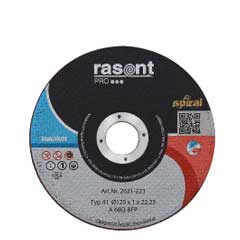 Trennscheibe RASANT UniPro 230x1,9mm A46Q-BFP,für Stahl/Inox,extra dünn
