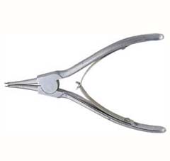 Seegerzange gerade AUSSEN 85-165 A4 Chrom-Vanadium,verchromt