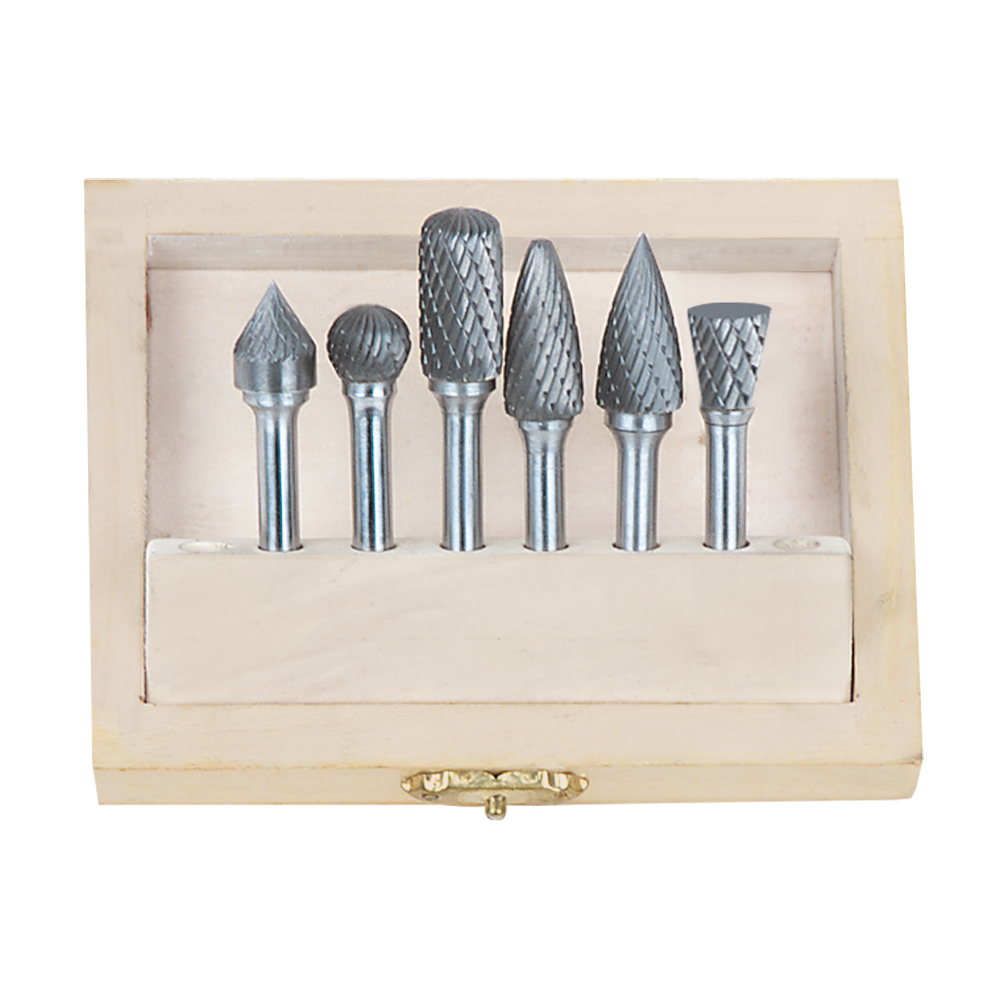 VHM Rotor-Fräs-Box PREMIUM-ÖKO-SuperCut 6-teilig,6mm Schaftdurchmesser