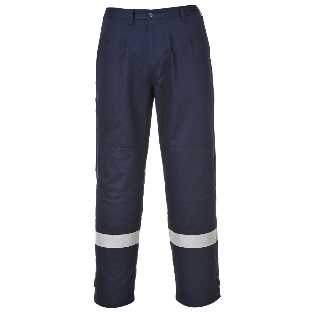Schweißerschutzbundhose TOP Gr.M marine EN11611 KL.1,EN11612,EN1149