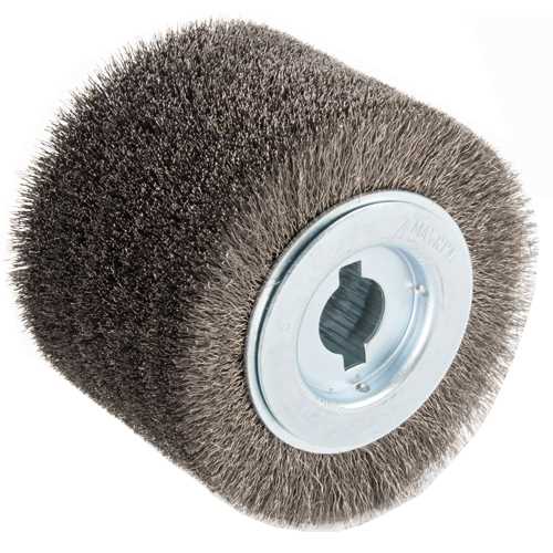 Polier-Blitz Inox-Bürste 70x100x19mm 0,2mm,zum Entrosten