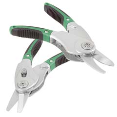 Allschnitt-Schere 2-IN-1 205mm rostfrei für Scharfschnitt,Komfortgriffe