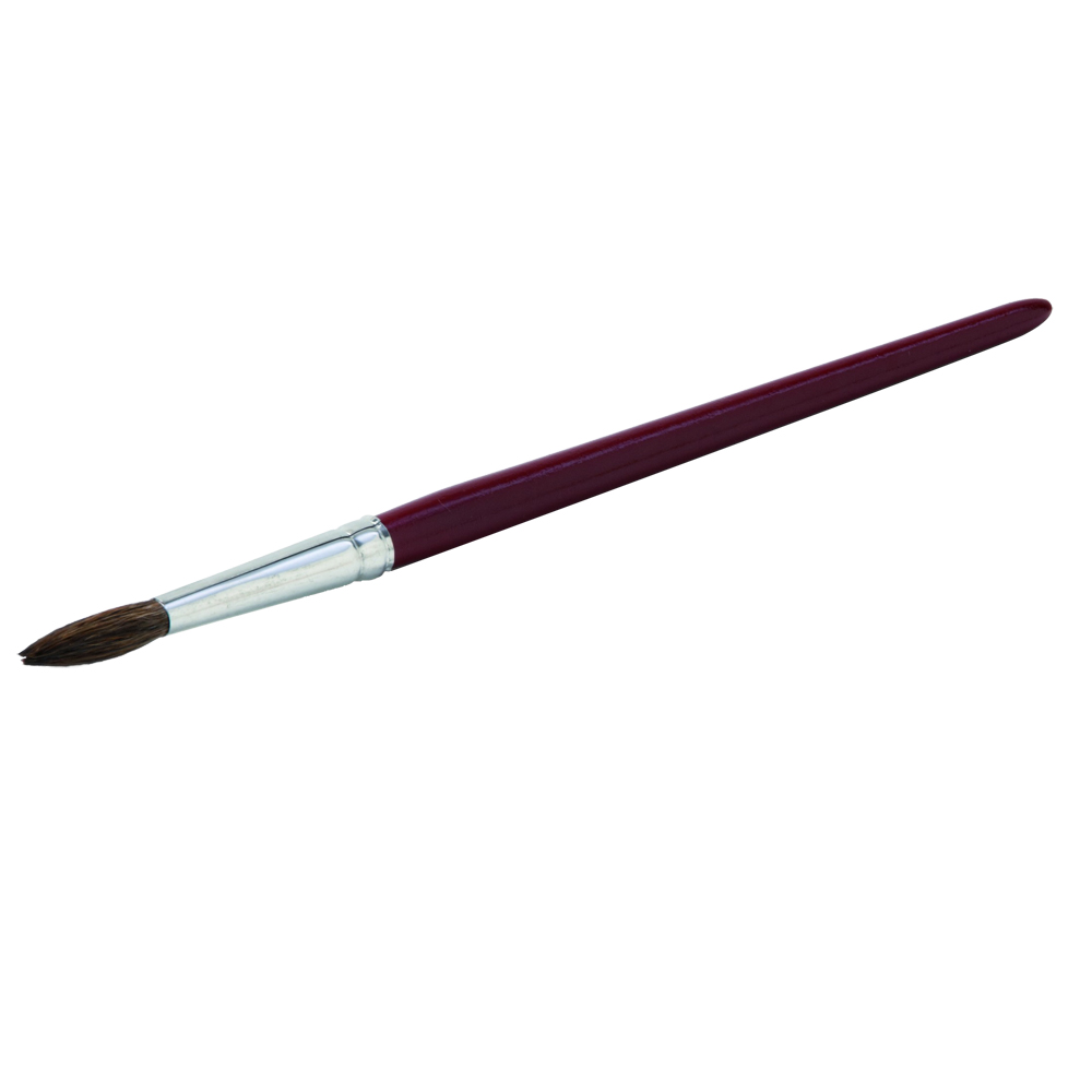 Schulmalpinsel A8/D4,rot