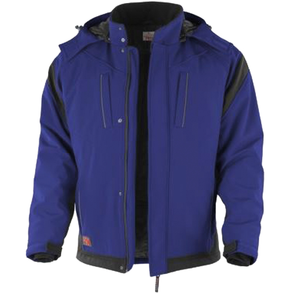 Softshell-Jacke Pro, blau/schwarz, Gr.S