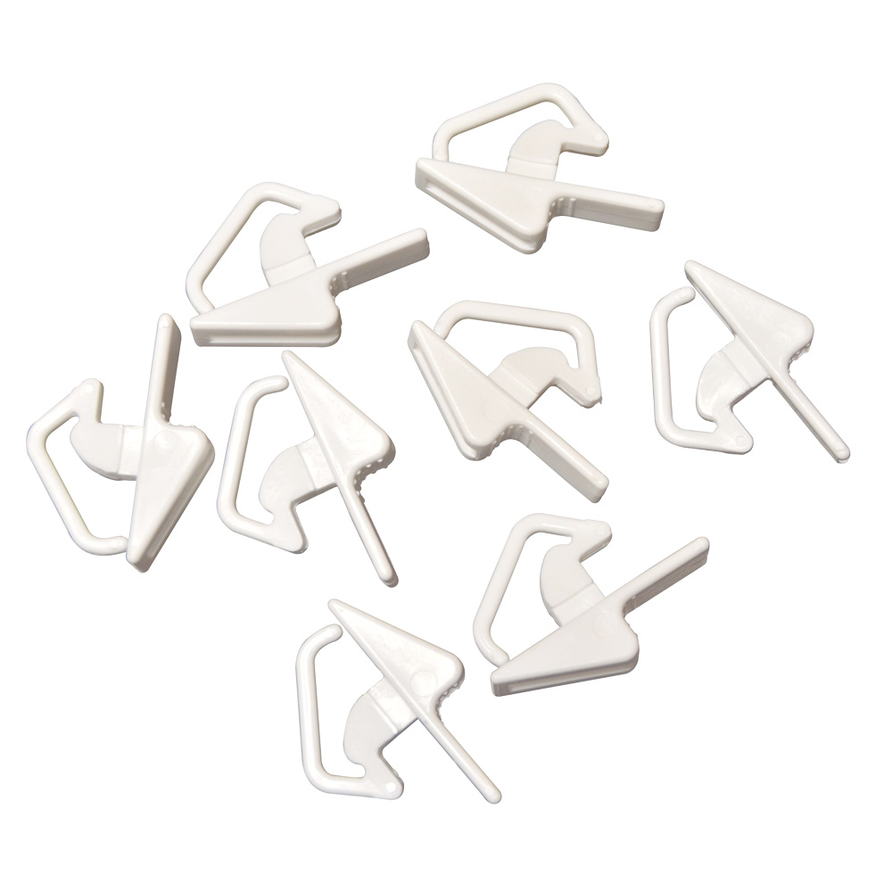 8 Stück Schiebeverschlüsse für Kunststoffbehälter,im Beutel