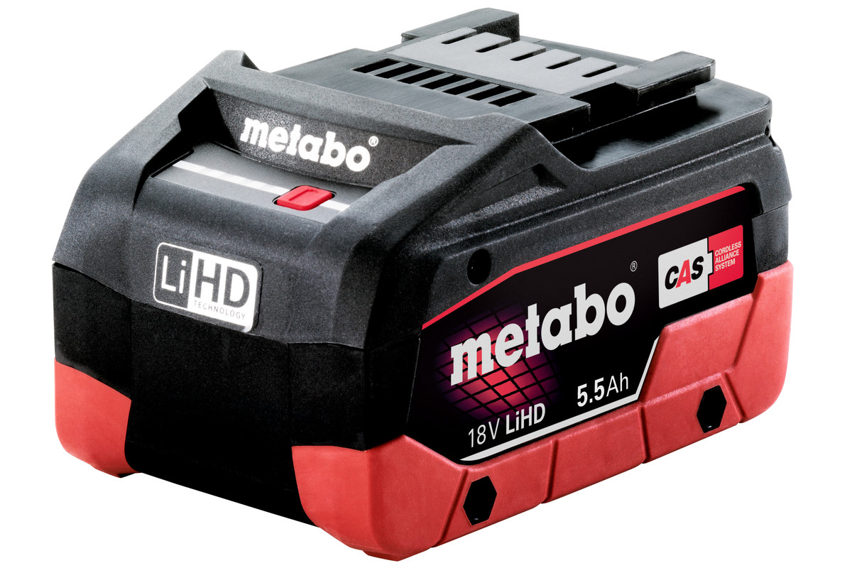 Akku-Pack METABO 18V LiHD 5,5Ah