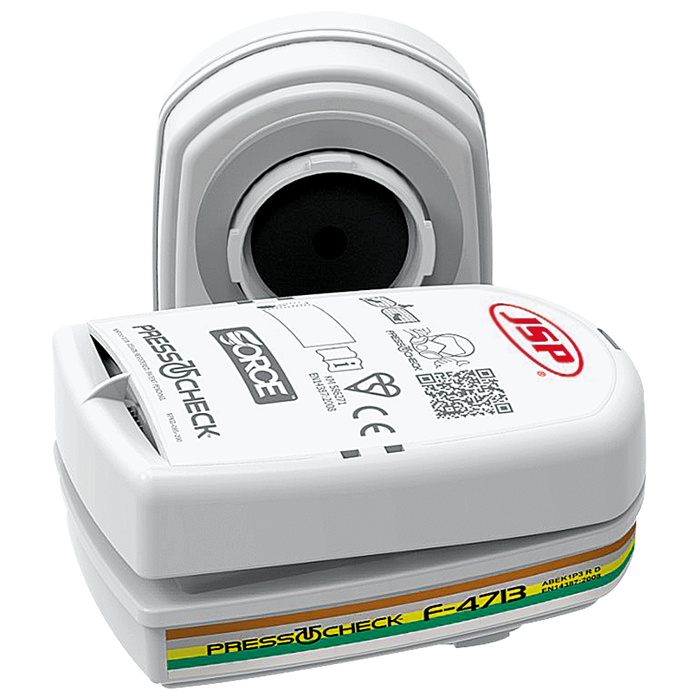 1 Paar PressToCheck™ ABEK1 P3-Filter Nr. BMN750-000-600